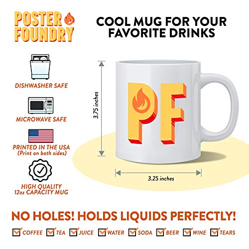 Bob Officially LIcensed Ross Mug Happy Little Teas Funny Cool Motivational Retro Vintage Style Positive Energy Ceramic Coffee Mug Tea Cup Fun Novelty Gift 12 oz