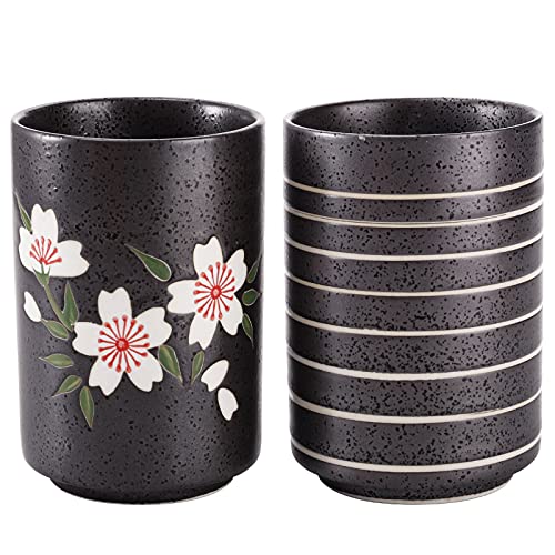 Set of 2 Japanese Cherry Blossom Tea Cups