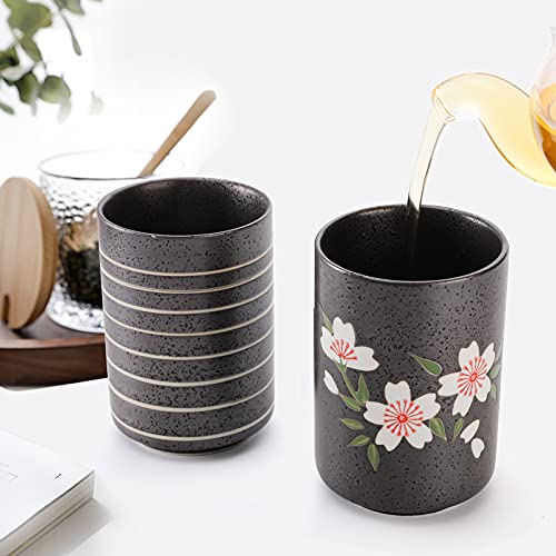 Set of 2 Japanese Cherry Blossom Tea Cups