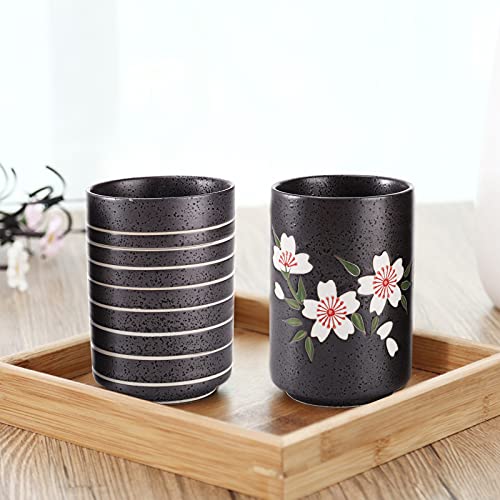 Set of 2 Japanese Cherry Blossom Tea Cups