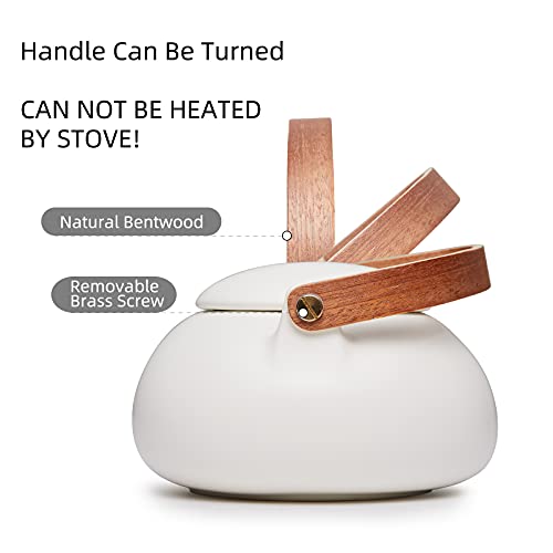 Modern Japanese Ceramic Tea Set with Cups