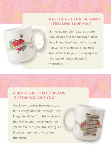 LIFVER 20 Ounces Coffee Mugs Set of 2, Large Ceramic Coffee Mugs with Handles for Coffee Tea Hot Cocoa, Valentines Day Gifts for him her, Inspirational Gifts for him her