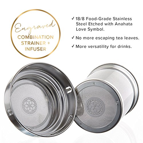 Bamboo Insulated Travel Tumbler with Infuser