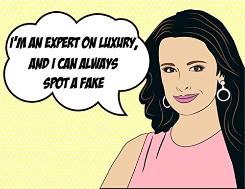 Fonhark - Real Housewives of Beverly Hills, Kyle Richards Inspired Coffee Mug, Reality TV Pop Culture, 11 Oz Novelty Coffee Mug/Cup, White