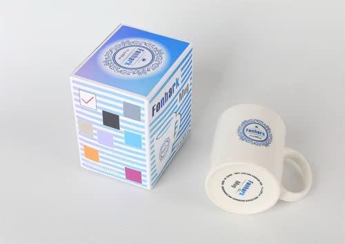 Fonhark - RuPaul's Drag Race, Happy Birthday Kween! Inspired Coffee Mug, Reality TV Pop Culture, 11 Oz Novelty Coffee Mug/Cup, White