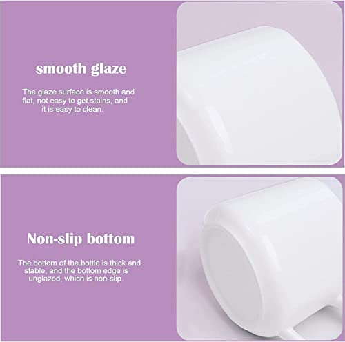 Biigming Dog Mug Animal Inside Mug 3D Ceramic Coffee Mug 12oz Coffee Cup Handmade Animal Figurine Holiday and Birthday Gift (Dog)