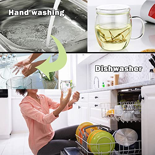 Bunhut Borosilicate Glass Tea Cup with Infuser