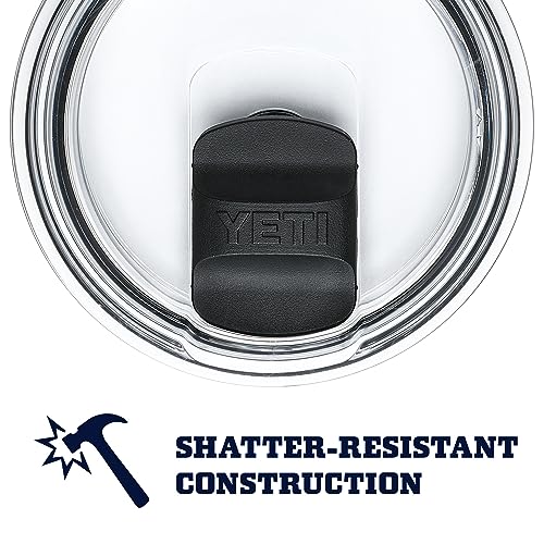 YETI Rambler 14 oz Stackable Mug, Vacuum Insulated, Stainless Steel with MagSlider Lid, Black