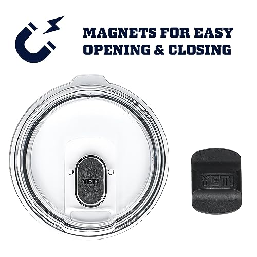 YETI Rambler 14 oz Stackable Mug, Vacuum Insulated, Stainless Steel with MagSlider Lid, Black