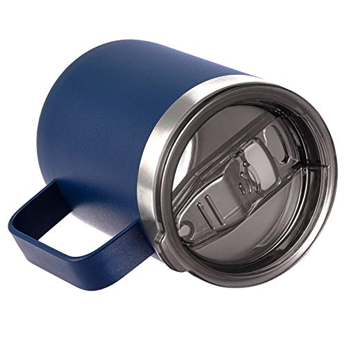 Navy 12oz Stainless Steel Insulated Coffee Mug