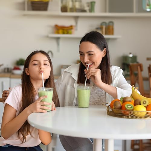 Le'raze Drinking Glasses - Set of 10-16oz. Ribbed Glass Sake Cups - Dishwasher Safe Cocktail Clear Heavy Base Tall Beer Glasses, Water Glasses, Bar Glass, Wine, Juice, Iced Tea