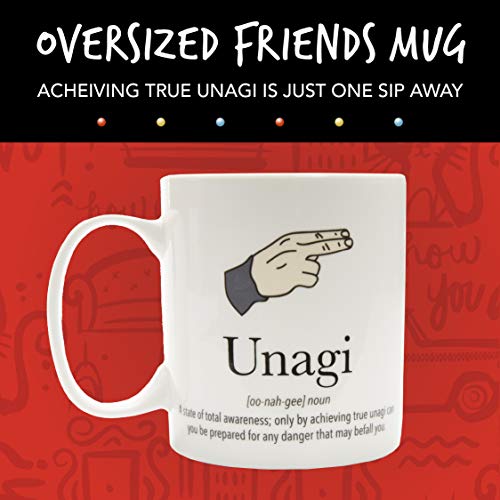 Friends TV Show Coffee Mug, Unagi Oversized Mug,300 ML