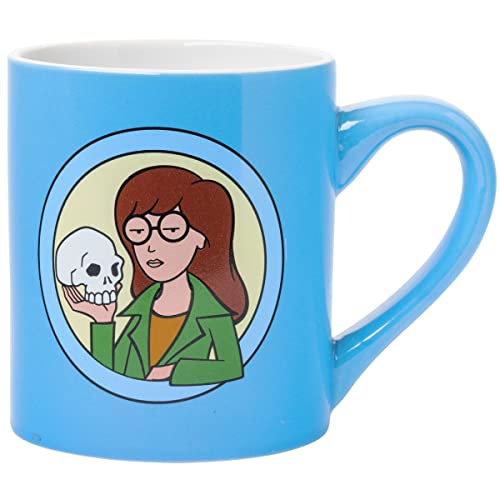 Silver Buffalo Daria Sarcasm It's A Great Way To Deal Ceramic Coffee Mug, 14-Ounces