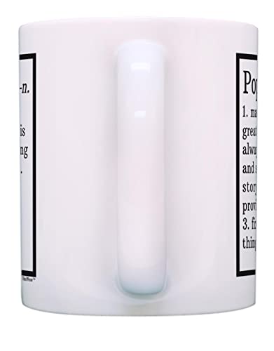 Funny Pop-Pop Mug Pop-Pop Grandpa Definition Fathers Day Mug for Pop-Pop Mug Coffee Mug Tea Cup White