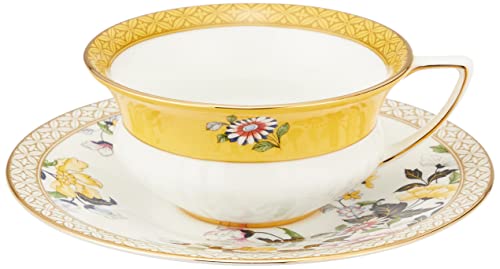 Wedgwood Wonderlust Teacup & Saucer Primrose, 2 Piece Set