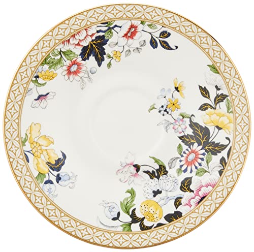 Wedgwood Wonderlust Teacup & Saucer Primrose, 2 Piece Set