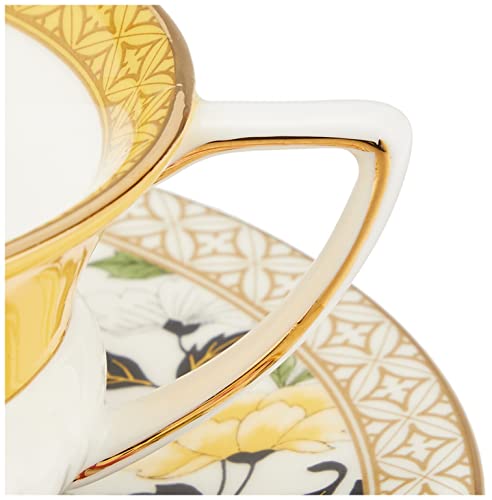 Wedgwood Wonderlust Teacup & Saucer Primrose, 2 Piece Set