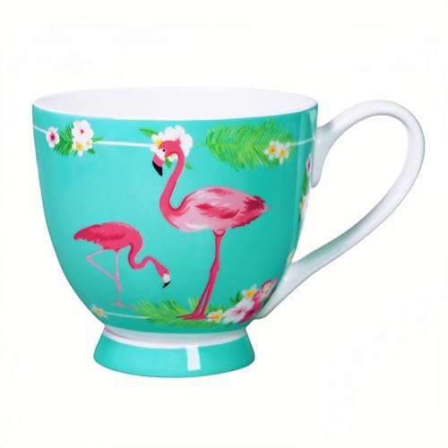 LanHong 16 oz Novelty Mugs Bone Porcelain Coffee Tea Cup Cute Coffee Mug Gift for Friend Colleague Dad Mom