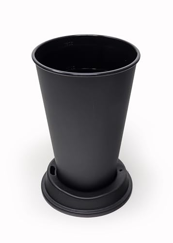 Rolling Sands USA Made 16 oz Reusable Coffee Cups with Lids 2 Pk, To Go Travel Cups, Hot or Cold Drinks, Dishwasher and Microwave Safe, Black