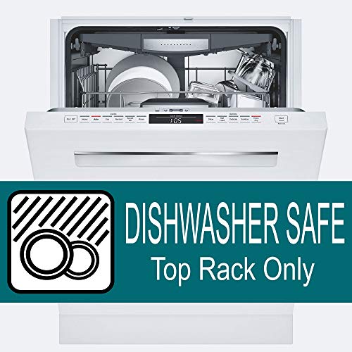 Rolling Sands USA Made 16 oz Reusable Coffee Cups with Lids 2 Pk, To Go Travel Cups, Hot or Cold Drinks, Dishwasher and Microwave Safe, Black