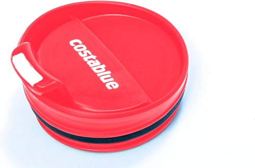 costablue Travel Coffee Mug - 16 Oz. Stainless Steel Insulated Coffee Mug, Leak Proof Tumbler w/Dishwasher Safe Lid, Double Wall Travel Coffee Cup, Reusable Insulated Tumbler for Hot & Cold Beverages