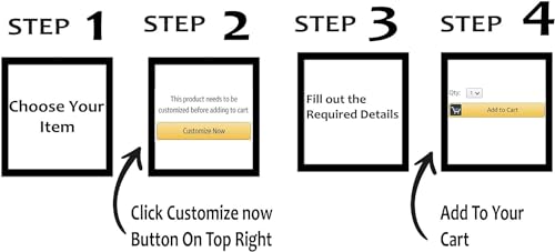 Photo Mug with Custom Image and Text, Personalized Design Options, Ceramic (Black, 15 Ounces)