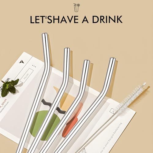 STINI Personalized Glass Coffee Cups - 24 Oz Initial Iced Coffee Cups with Lids, Cups for Coffee | Iced Coffee Tumbler with Straw and Lid | Personalized Gifts for Women Birthday Gifts