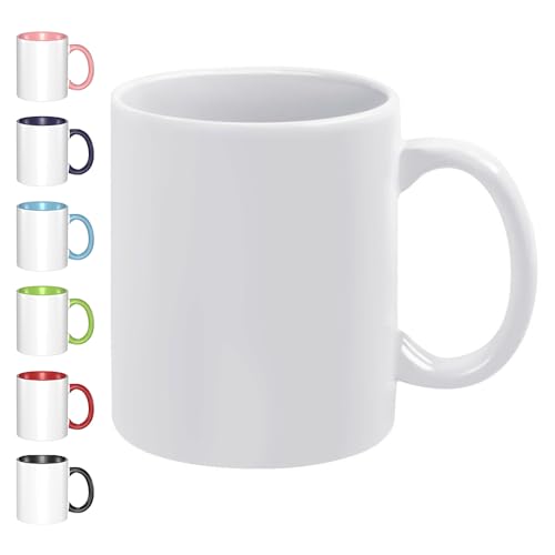 EXYLANOR Custom Coffee Mugs with Pictures Personalized with Photo Text Logo Customized Coffee Mug - Customizable Mug Gifts for Mom, Best Friend, Christmas 11oz, White,1PCS