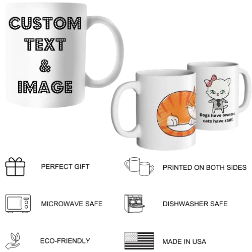 Custom Mug With Pictures, Personalized Coffee Mug, Custom Coffee Mug, Tazas Personalizadas Novelty Customized Gifts for Men and Women, Photo Mugs With Names 11oz Both Sides Mothers day