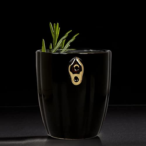 loobuu Fashion Ceramic Coffee Tea Cup, Special Cool Coffee Mug 3D Cool Pistol Design Durable Coffee Tea Cup Attractive Mugs Personalized Porcelain Gifts for Men Women - 12OZ (Pistol)