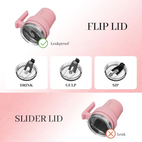 ARRKYOER Travel Tumbler with Handle and Lid Straw, 10oz Insulated Cup Coffee Mug, Stainless Steel Vacuum Reusable Thermos for Water,Iced Tea or Coffee,Cosmos