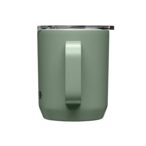 CamelBak Horizon 12oz Camp Mug - Insulated Stainless Steel - Tri-Mode Lid - Moss