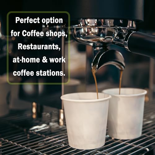 Galashield Paper Cups 10 Oz Disposable Coffee Cups Hot Cups To Go for Espresso, Hot Chocolate, Tea [50 Count]