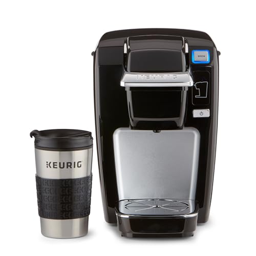 Keurig Travel Mug Fits K-Cup Pod Coffee Maker, 1 Count (Pack of 1), Stainless Steel