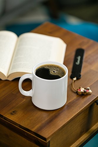 Amuse- Professional Barista Classic Large Mug for Coffee, Tea, Chocolate or Latte- Set of 6- 16 oz