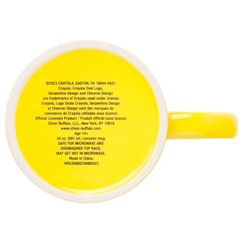 Vintage Silver Buffalo Ceramic Mug, 590 ml