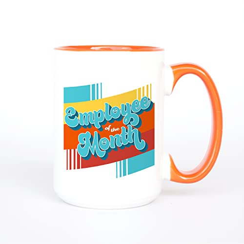 Employee of the Month Retro Coffee Mug