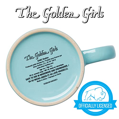 Golden Girls Retro Squares Ceramic Coffee Mug