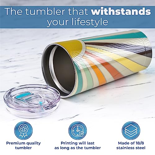 Boho 20 oz Insulated Coffee Tumbler Mug