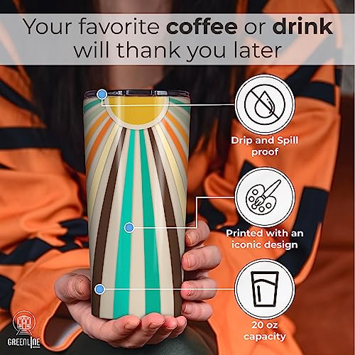 Boho 20 oz Insulated Coffee Tumbler Mug