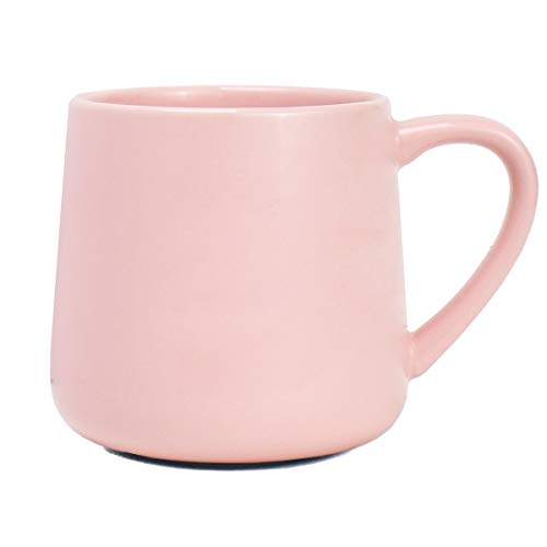 Bosmarlin 18 oz Pink Ceramic Coffee Mug