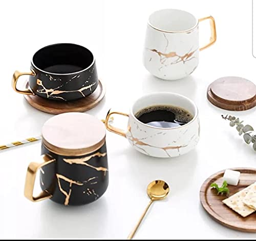 Kintsugi Style Ceramic Coffee Tea Mug Set