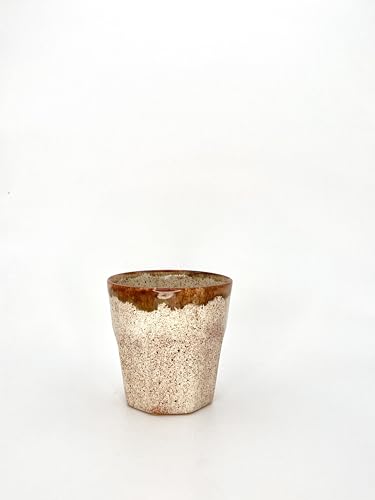 Handmade Cream 6 Oz Modern Ceramic Mug