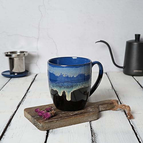 Bosmarlin 16 Oz Ceramic Tea Cup with Infuser