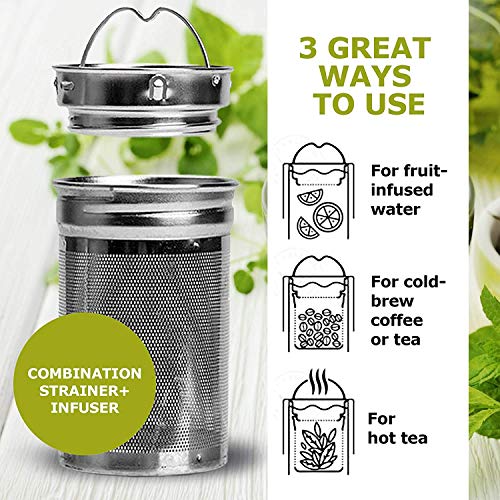 Bamboo Infuser Travel Tea Mug - 17 Ounce
