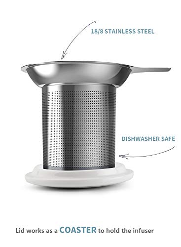 Sweese 20 oz Porcelain Tea Mug with Infuser