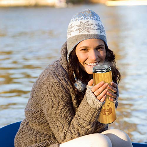 Bamboo Infuser Travel Tea Mug - 17 Ounce