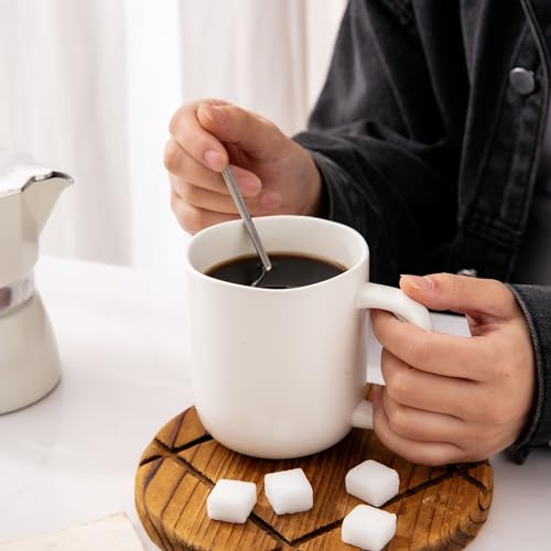 AmorArc 14oz Speckled Ceramic Coffee Mugs Set