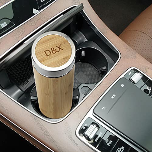 Bamboo Insulated Travel Tea Tumbler - 17oz