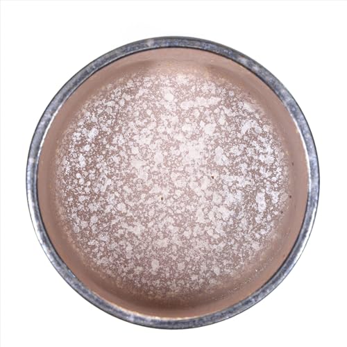 Handmade Japanese Matcha Tea Bowl with Gold